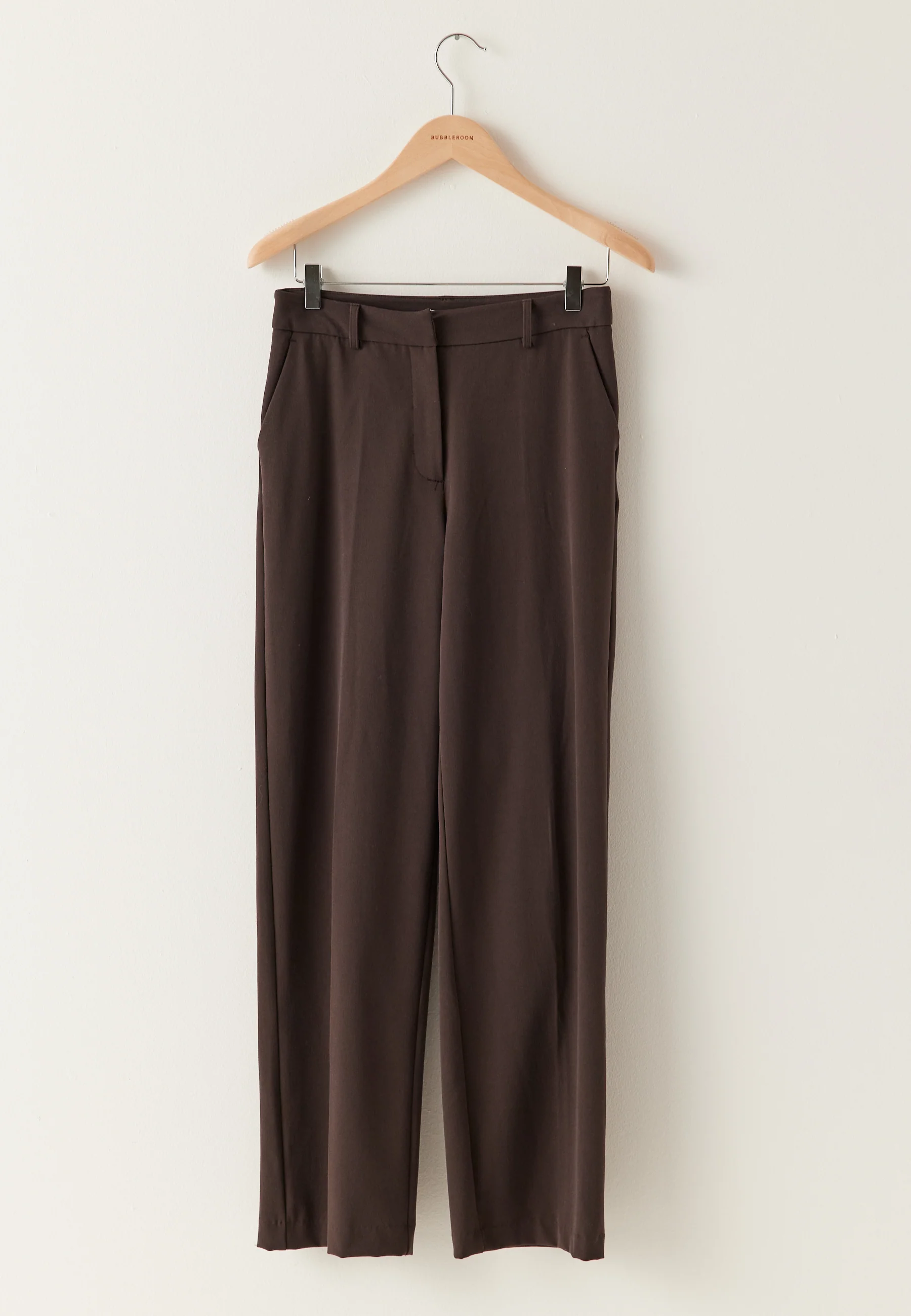 Straight High Waist Suit Trousers - Image 7