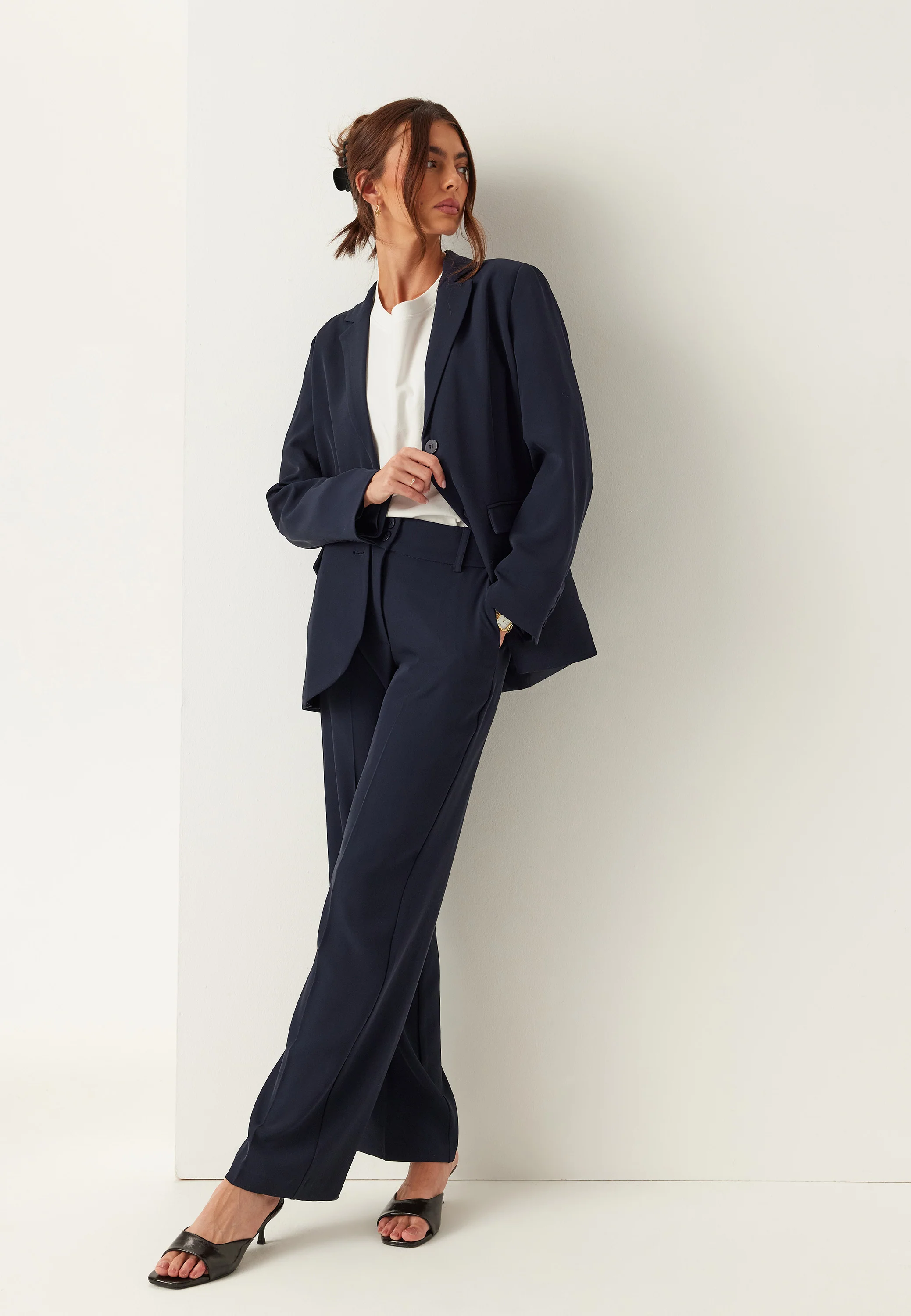 Straight Leg Trousers