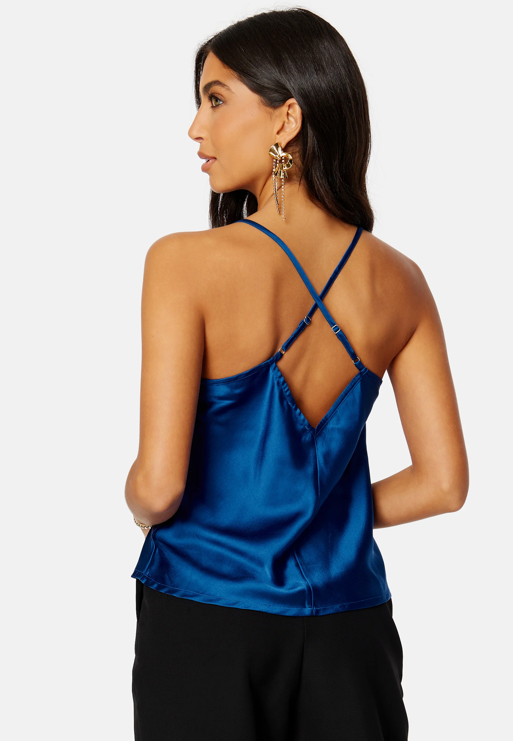 Tara drapy satin top - Image 3