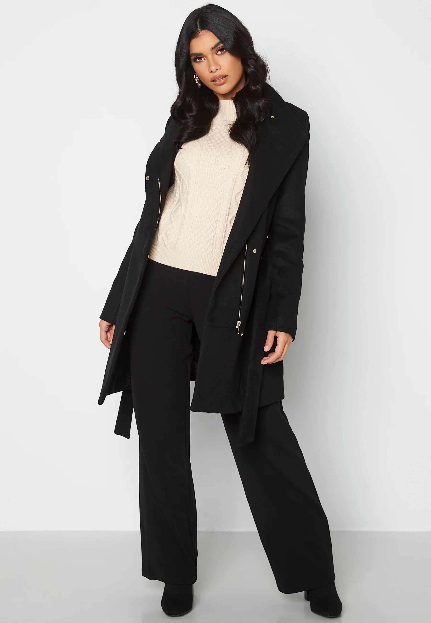 Twodope Belt 3/4 wool jacket - Image 3