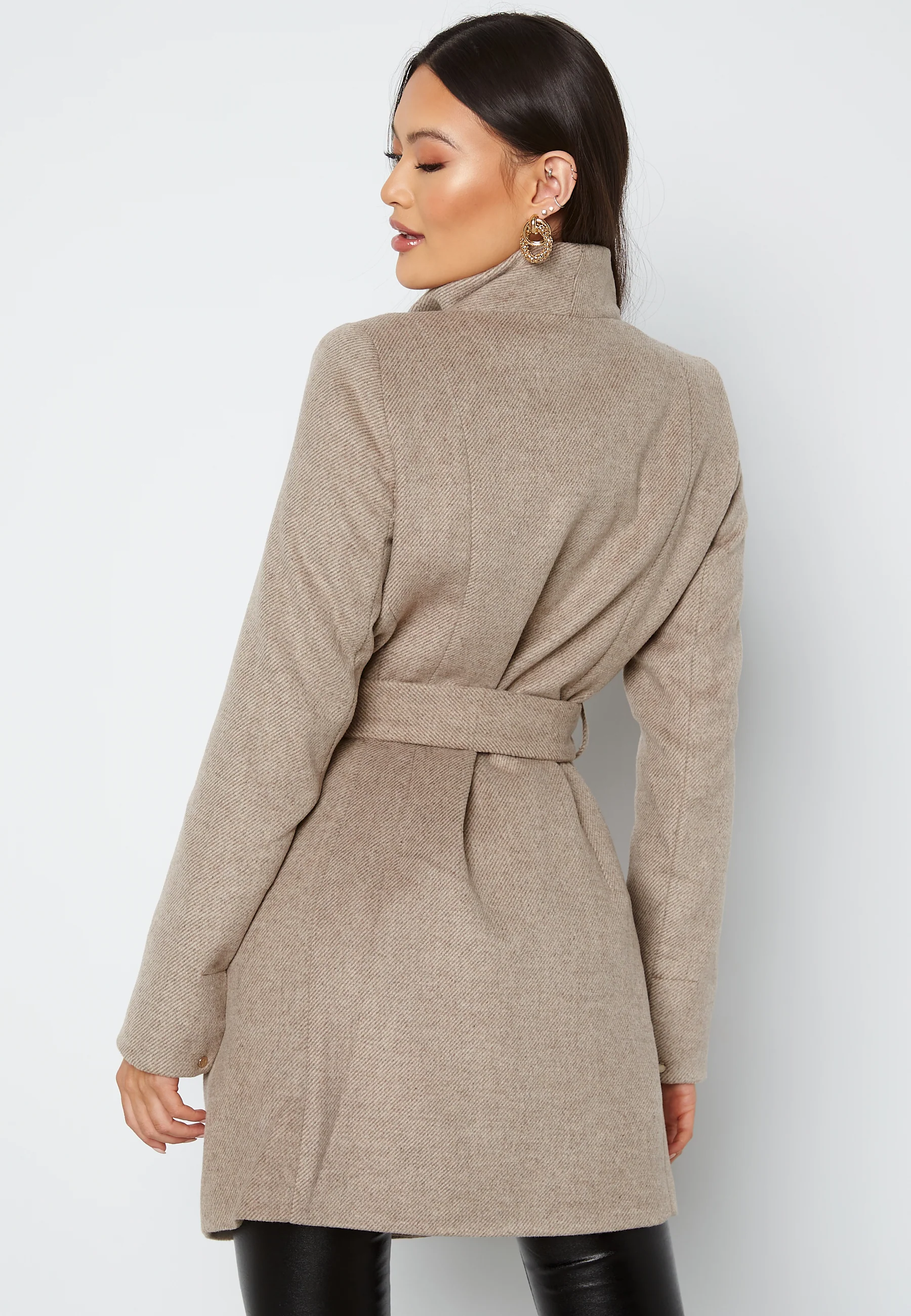 Twodope Belt 3/4 wool jacket - Image 3