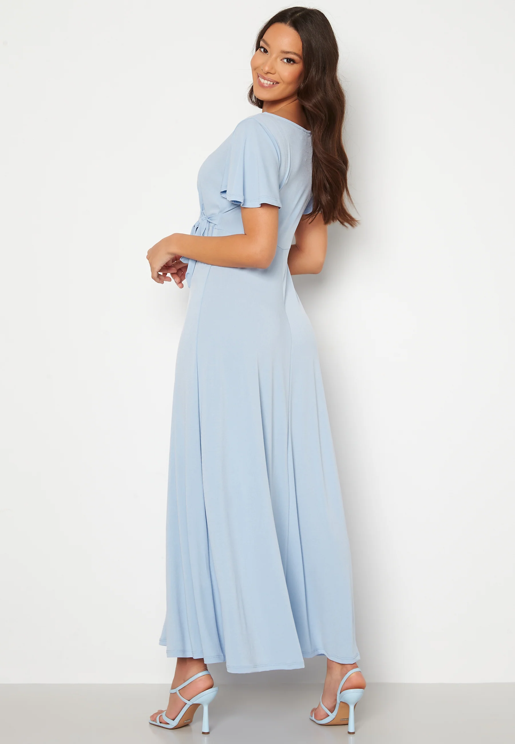 Vallea Tie S/S Ankle Dress - Image 2