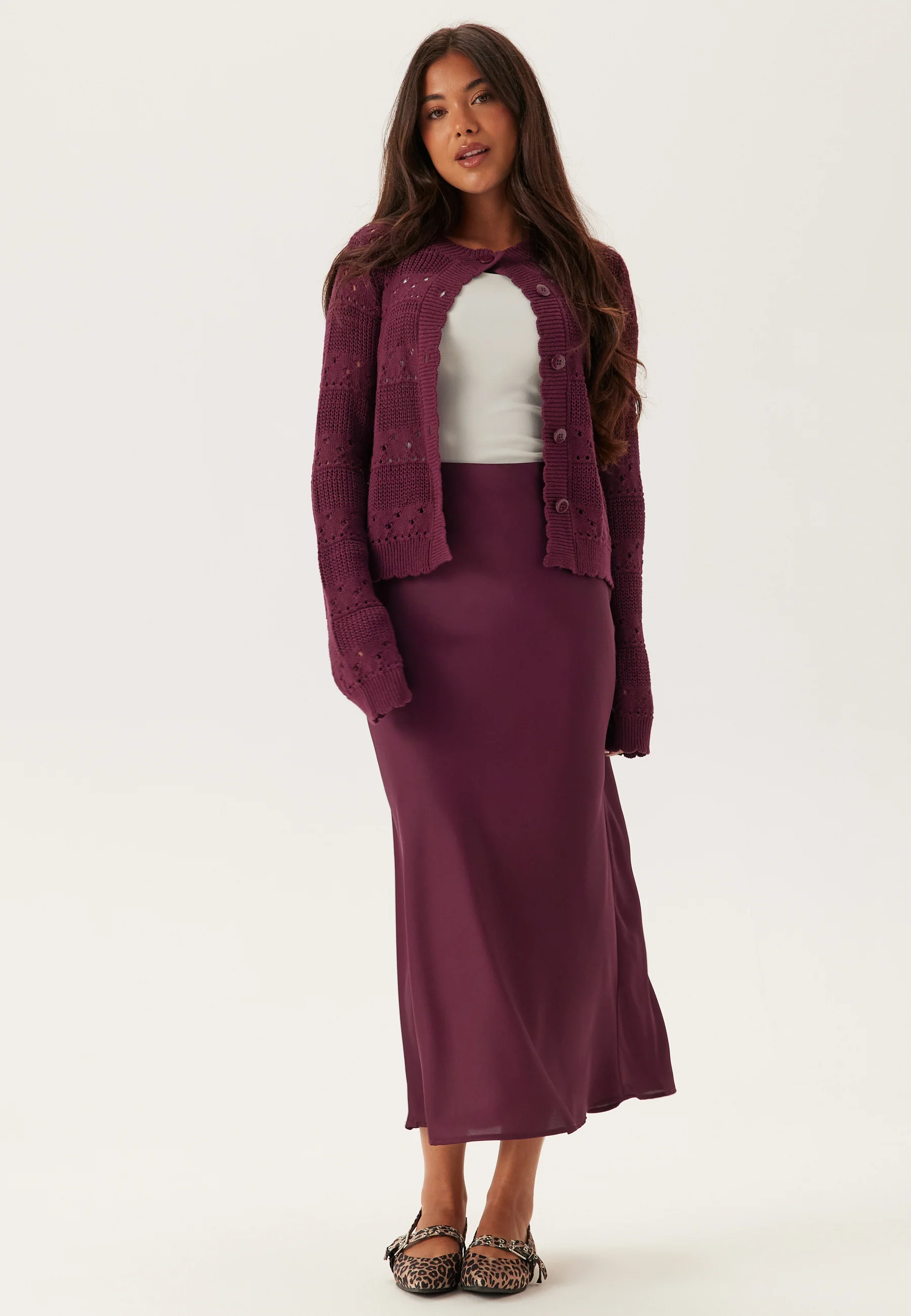 Viellette Hw Midi Skirt