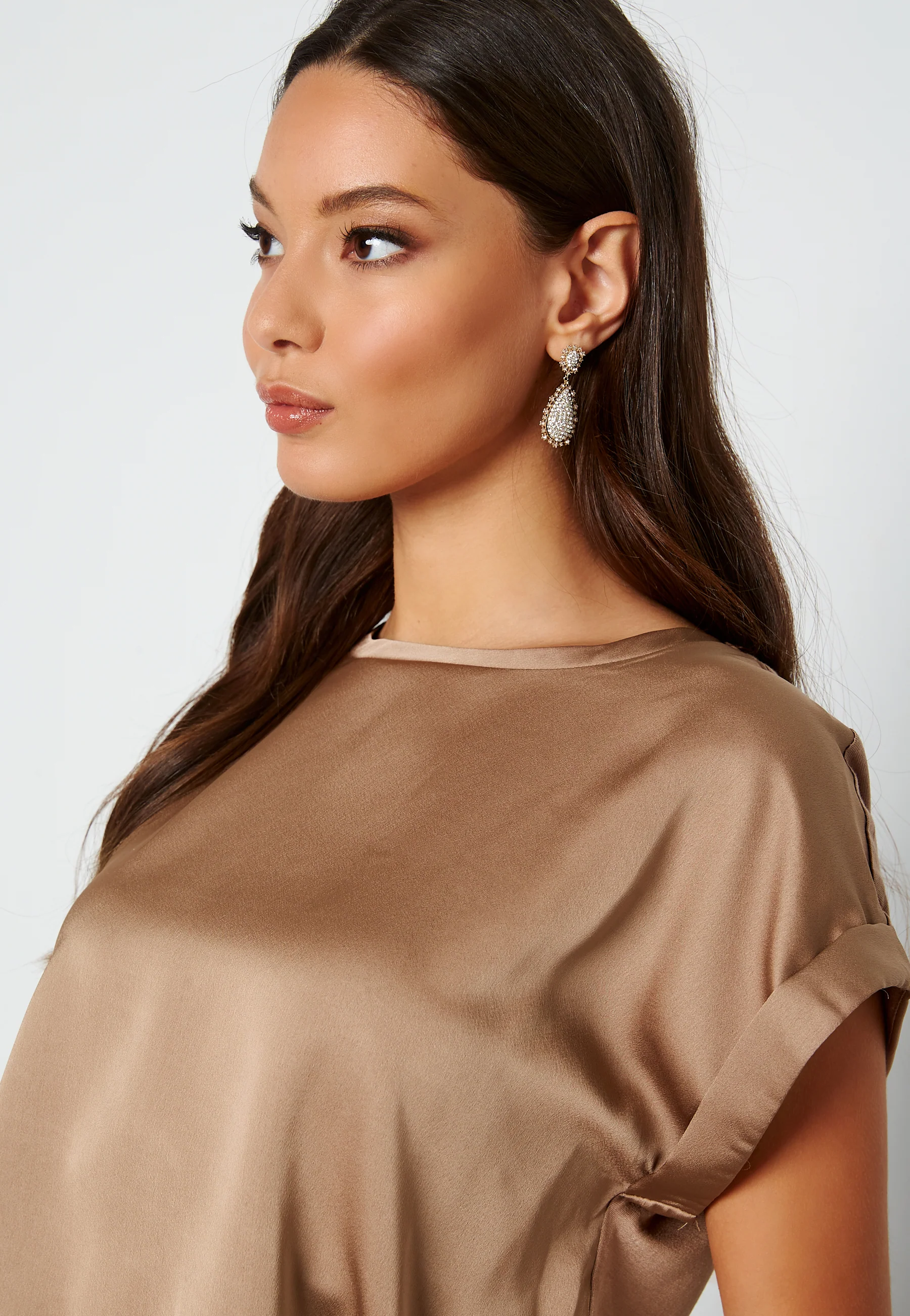 Viellette S/S Satin Top - Image 4