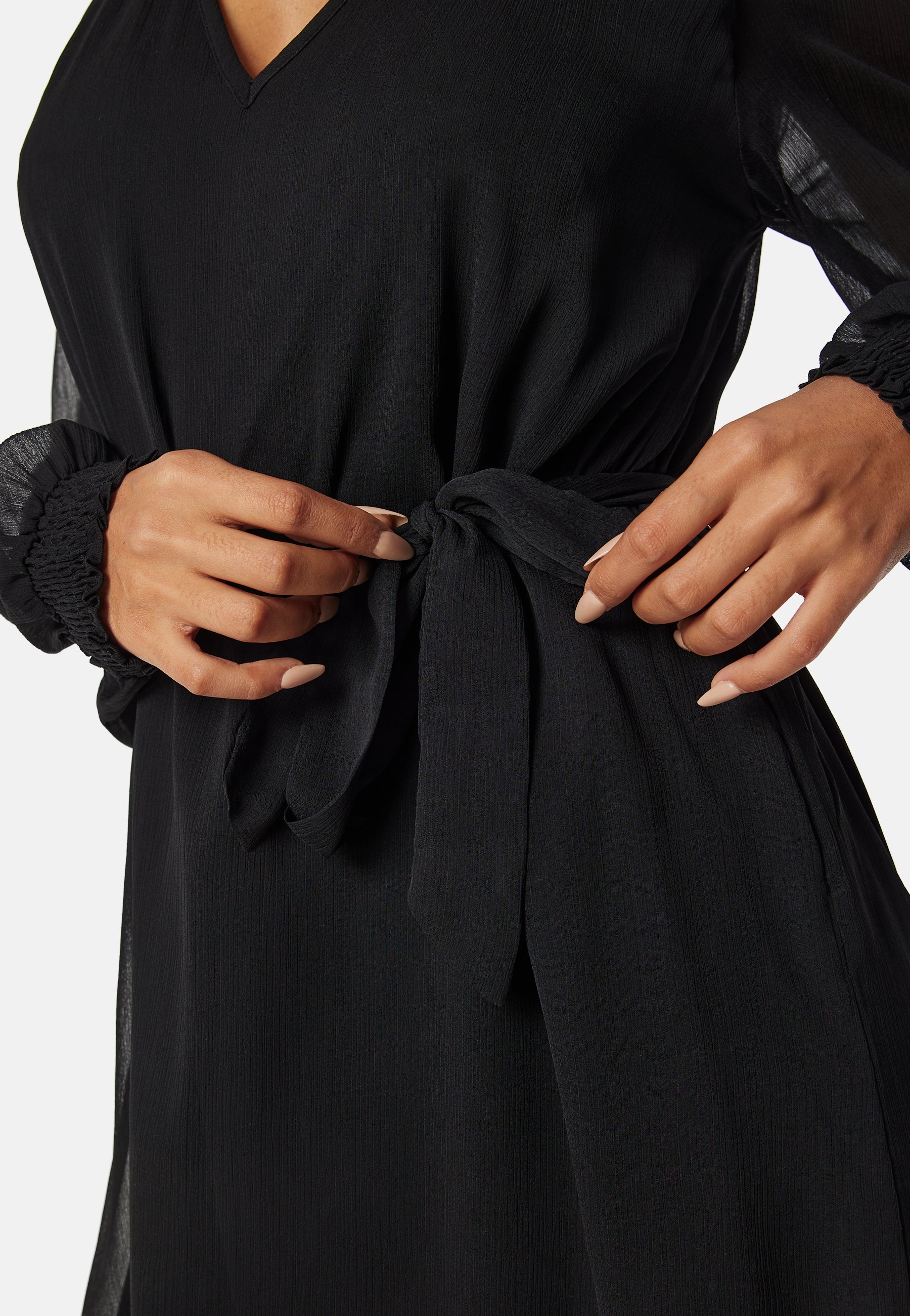 Vifalia smock V-neck L/S dress - Image 6