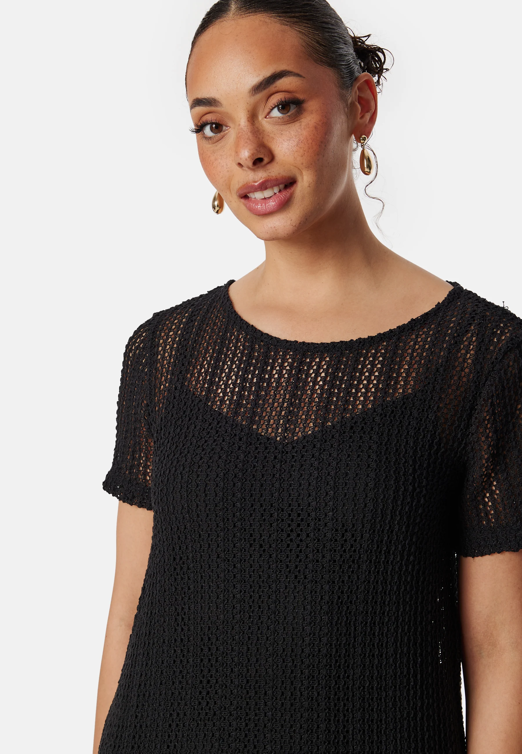 Vigardea O-Neck S/S ankle dress - Image 3