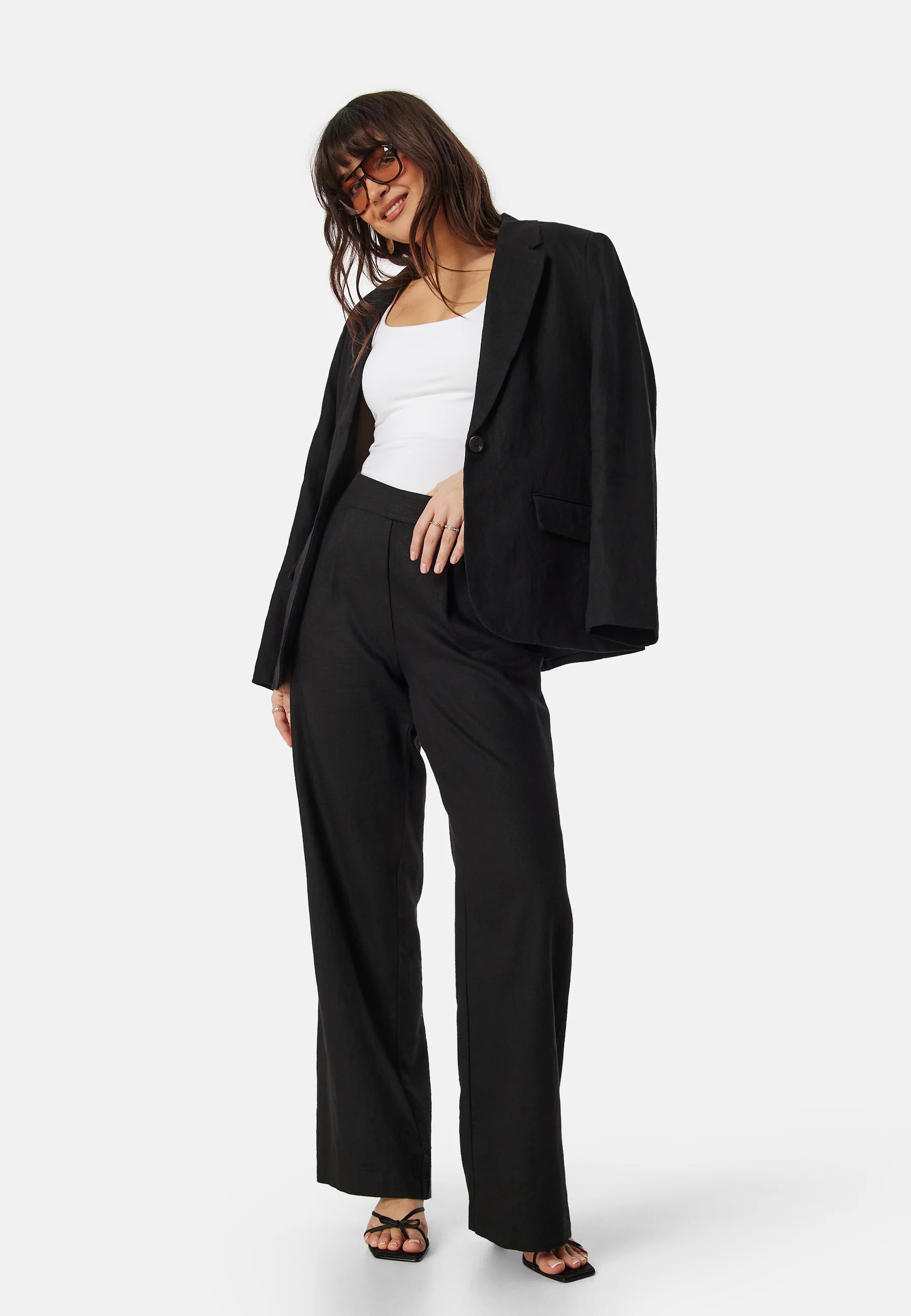 Vijolanda High Waist pleated pants - Image 3