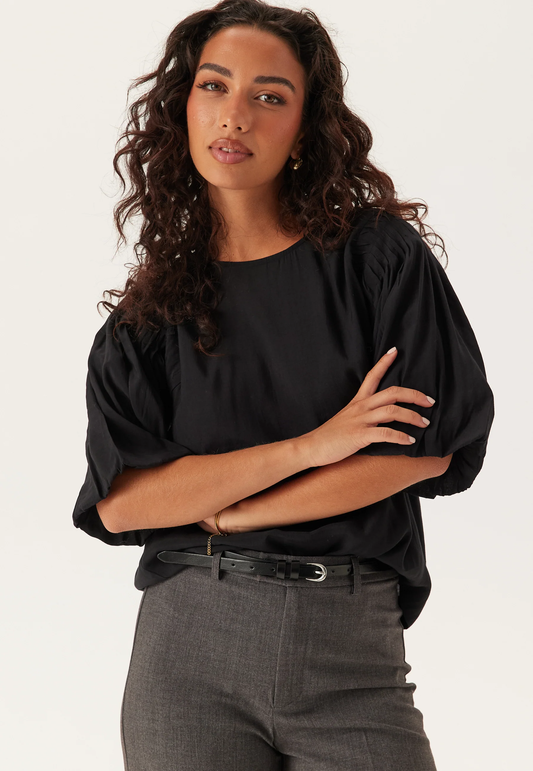 Vimanja O-neck 2/4 TOP TOP Top - Image 2