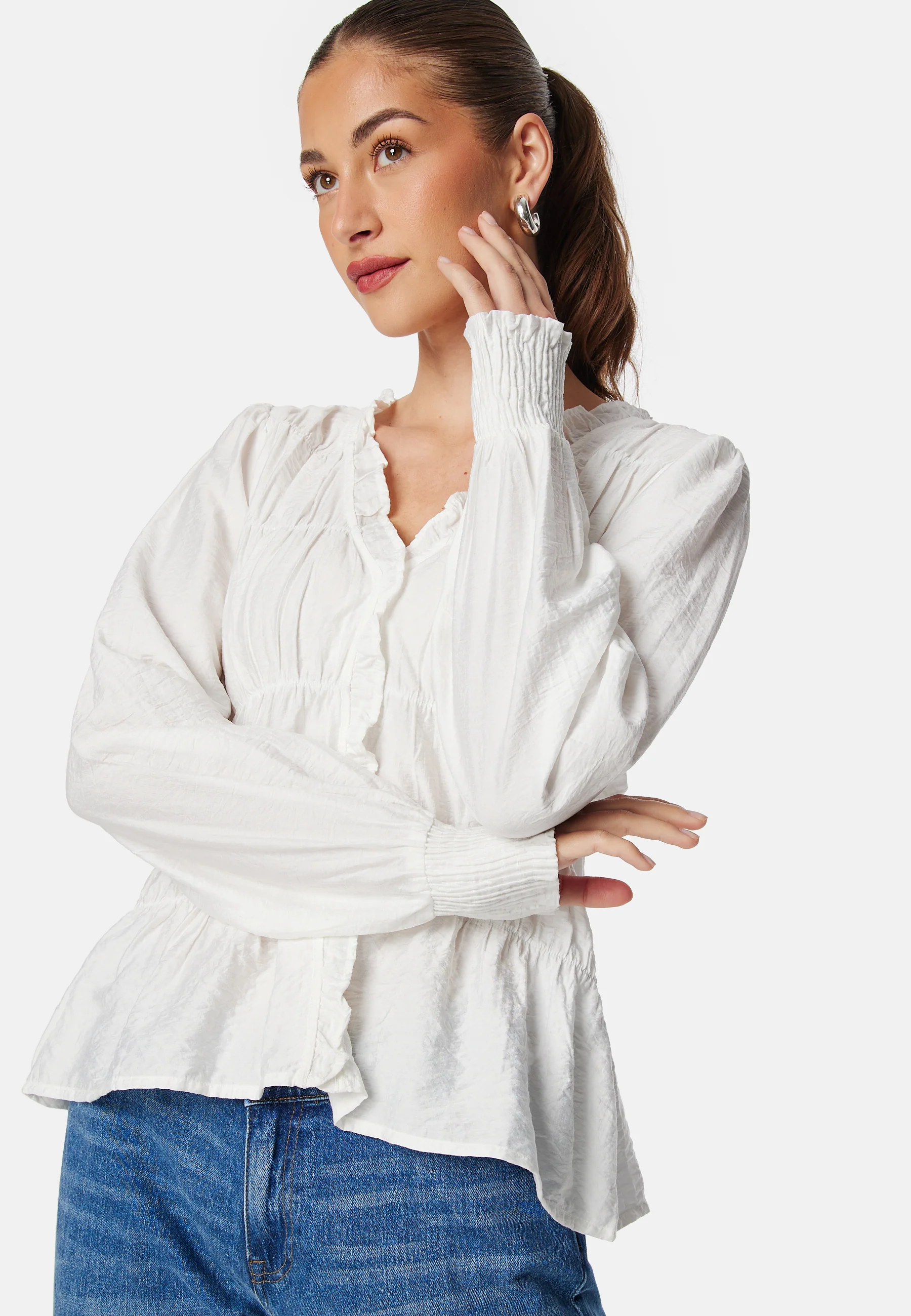 Viorpa L/S V-NECK TOP - Image 2