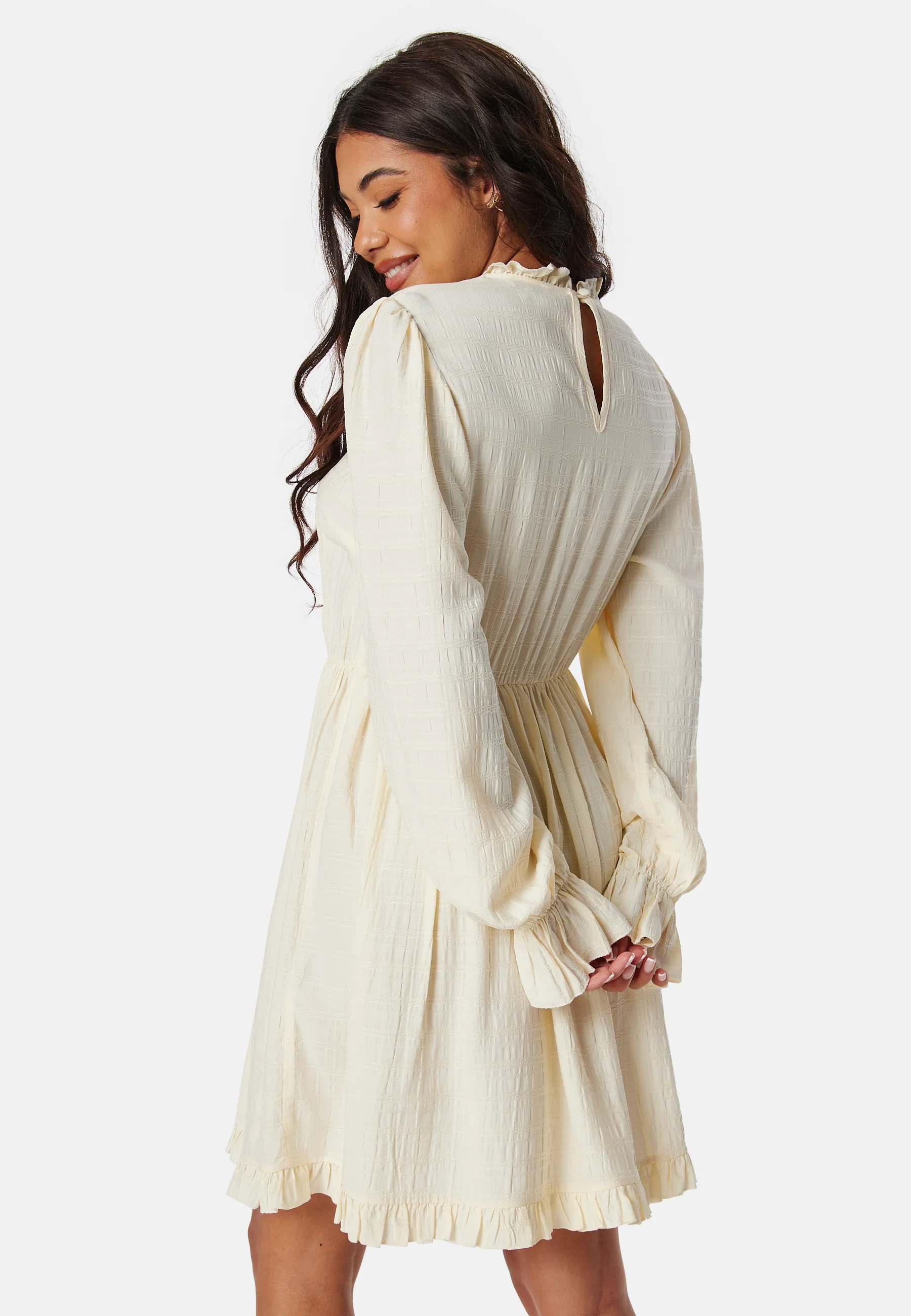 Viscose Frill Dress