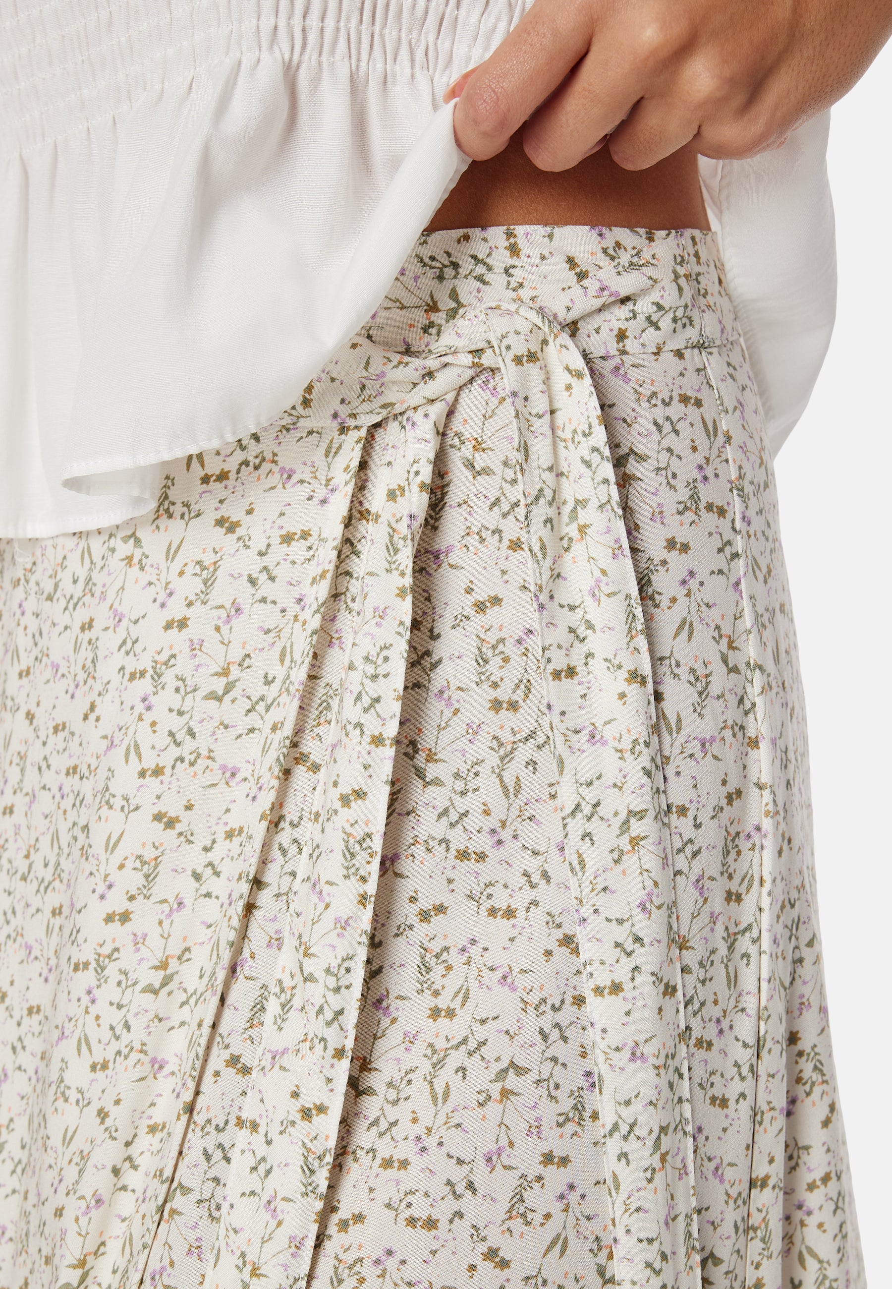 Viscose Wrap Skirt - Image 2