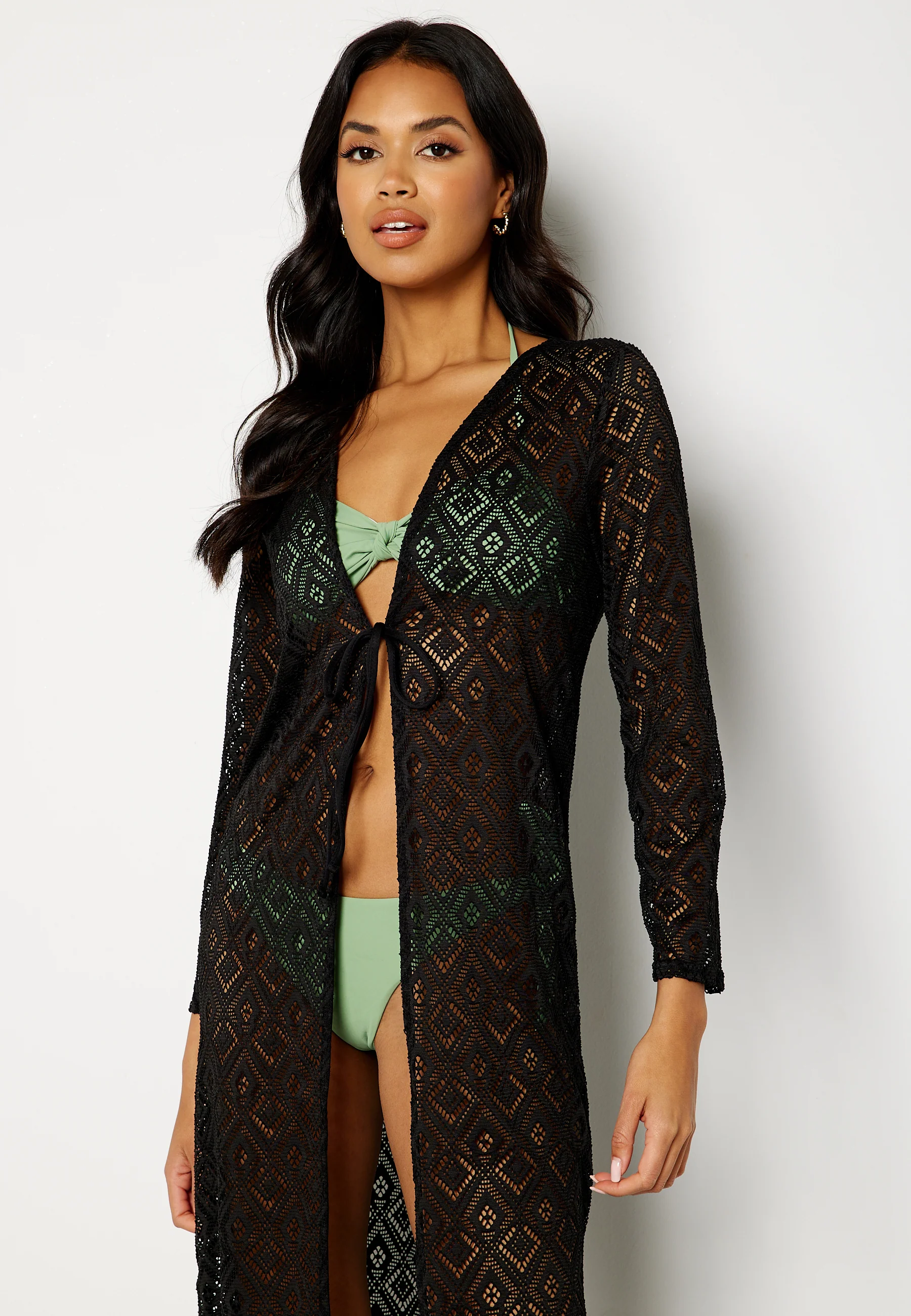 Vita 7/8 Lace Ankle Kimono - Image 3
