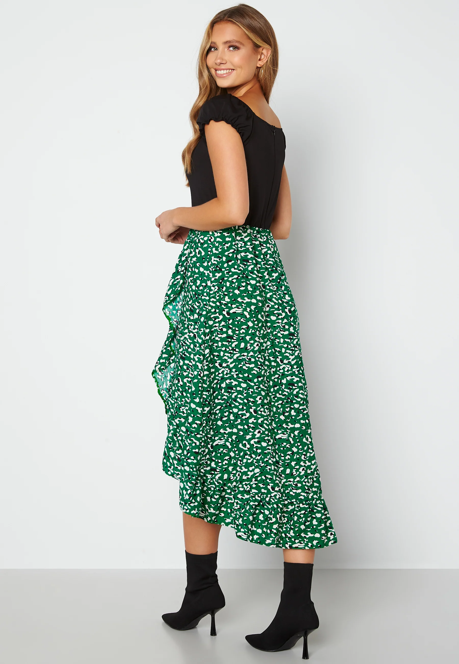 Wrap Midi Dress - Image 3