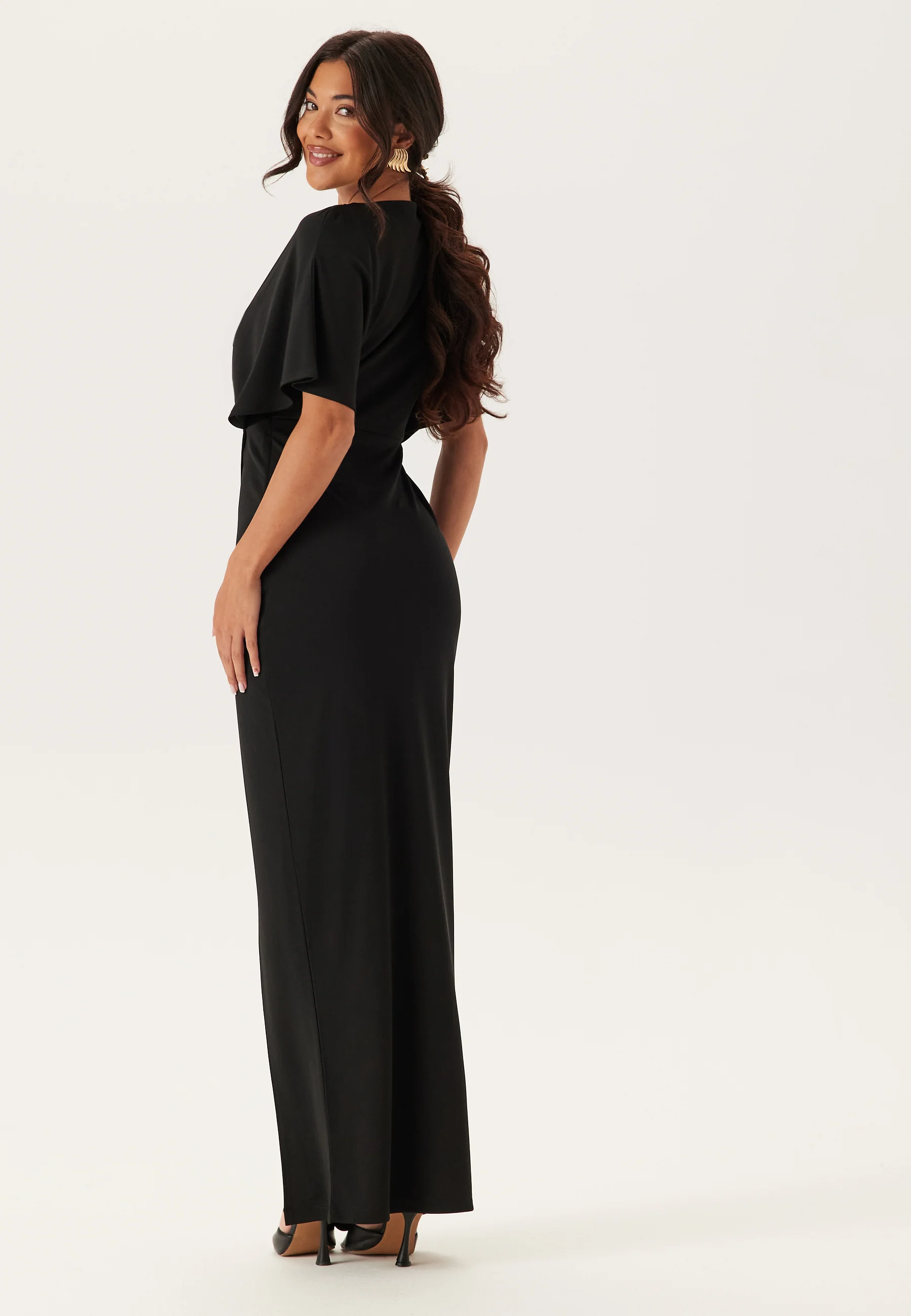 Wrap Slit Maxi Dress - Image 2
