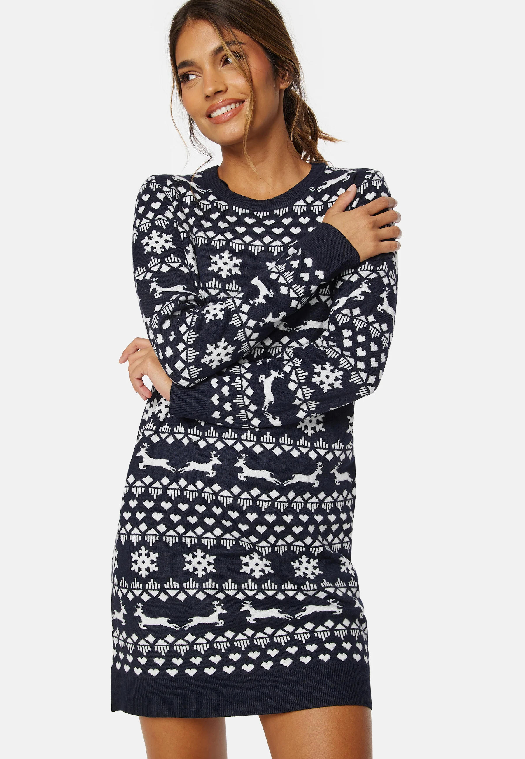 Xmas Snowflake LS Dress - Image 2