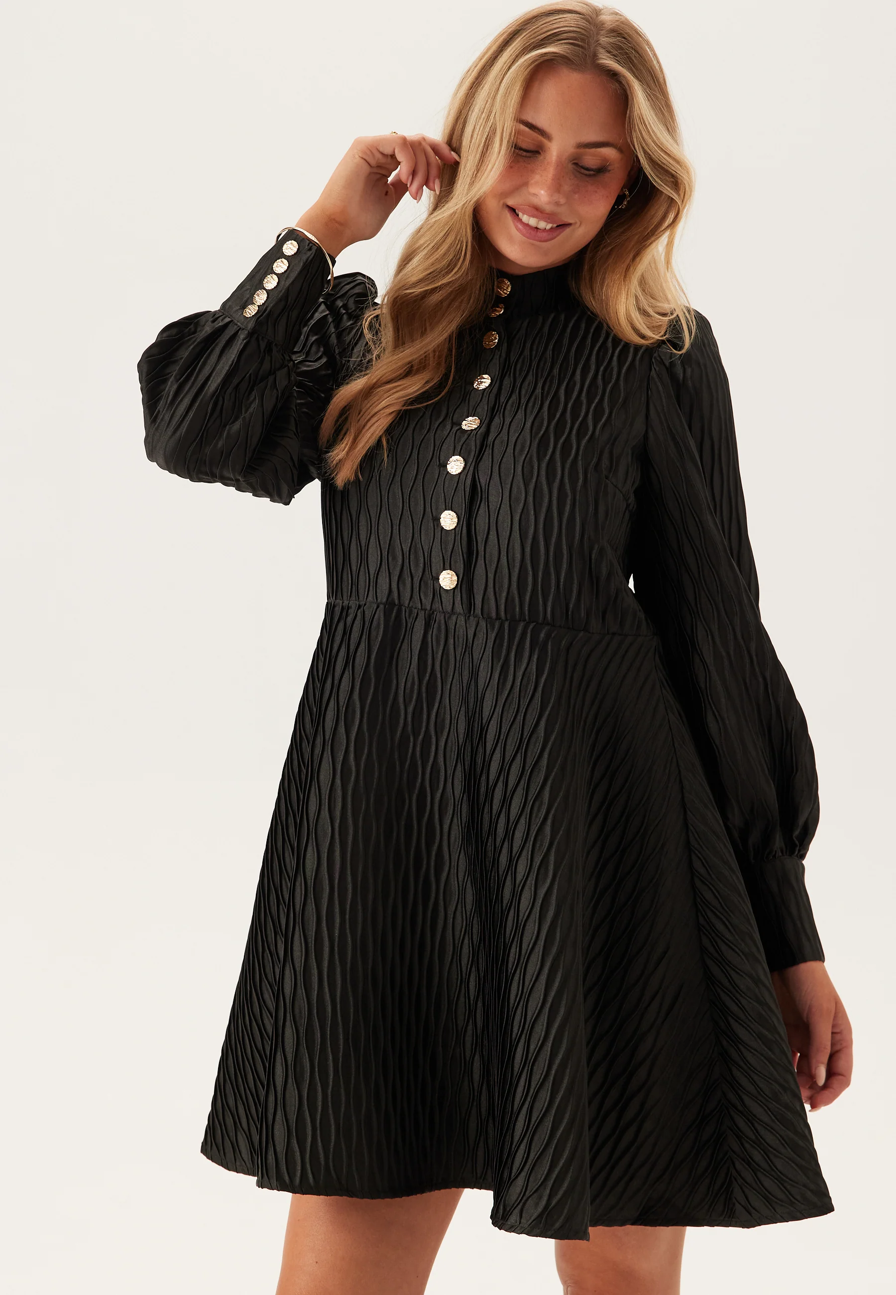 Yasripple Ls Dress